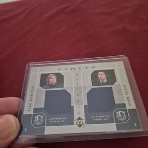 Upper Deck Finite Authentic Warm-Up Card - Blue and Gray